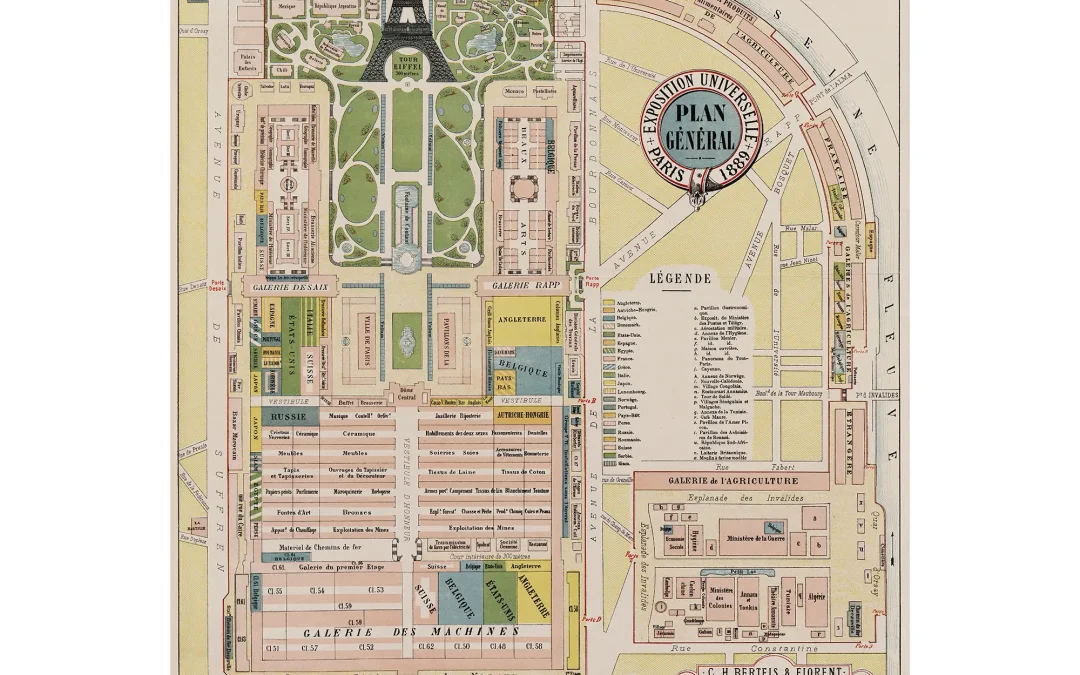 Plan de Paris – 19 siècle