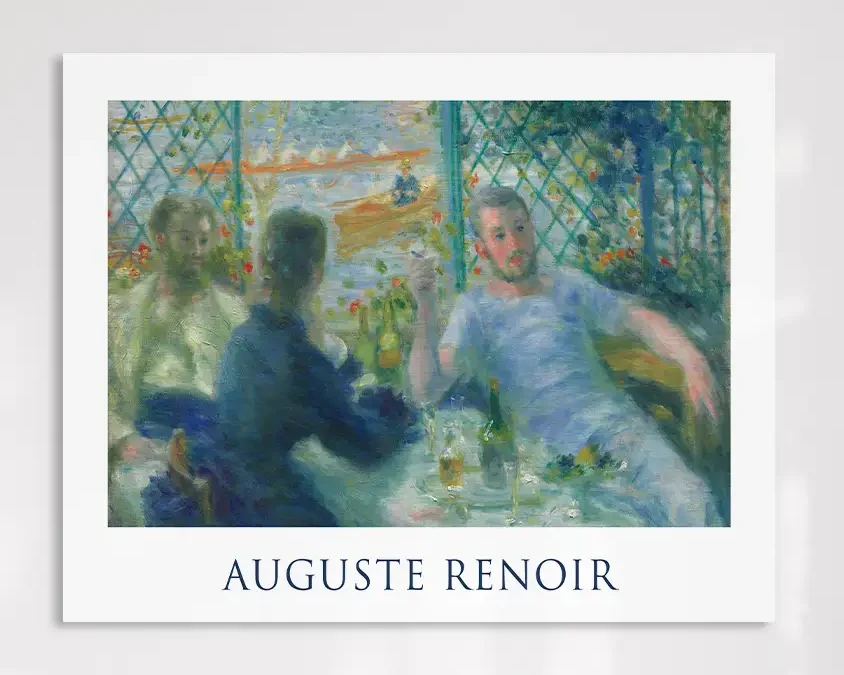 Auguste Renoir – Le Déjeuner au bord de la rivière (Les Canotiers)